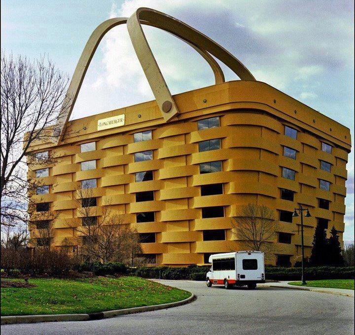 Giant Basket Building in Ohio State, USA