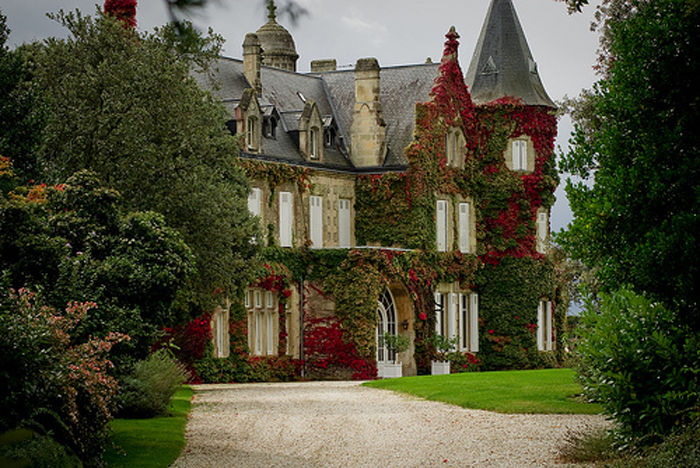 Autumn Ivy , Lascombe Castle , France