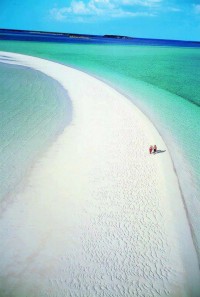 Breathtaking view of Musha Cay , Bahamas