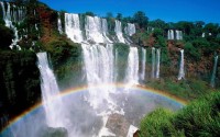Iguazu Falls , Border of Argentina & Brazil