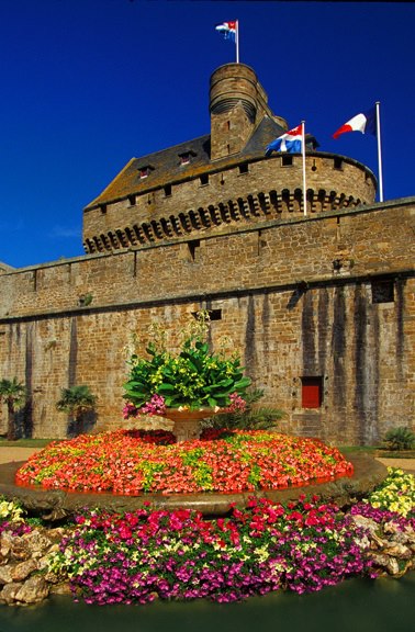 Saint Malo Castle, Brittany, France