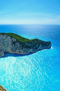 The Ocean Blue , Navagio Bay , Greece