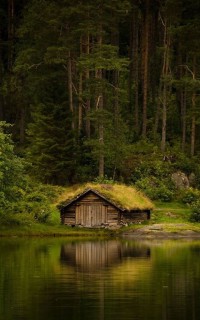 250 year old farm house in the Norwegian woods