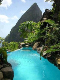 Infinity Pool , St. Lucia , The Caribbean