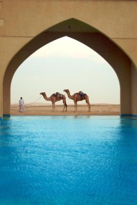 The Tilal Liwa Hotel Pool, Abu Dhabi, UAE