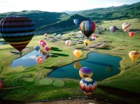 Balloon Festival near Aspen , Colorado, USA