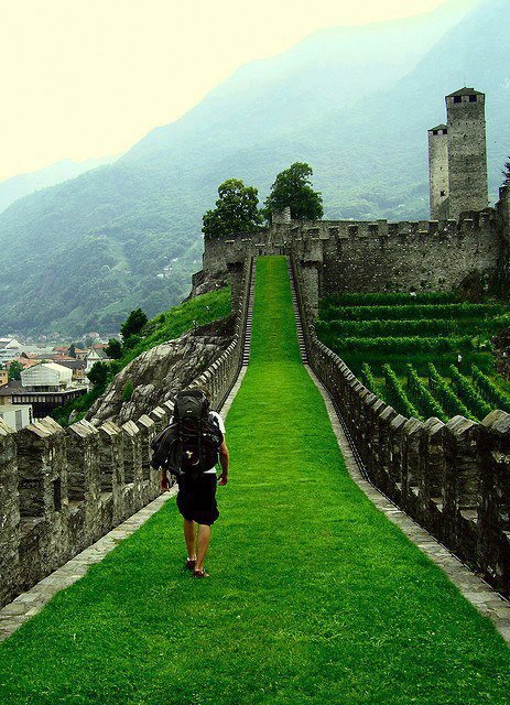 Castle Bellinzona , Switzerland