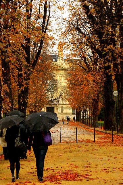 Autumn in Paris, France
