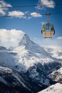 Gondola in Matterhorn, Switzerland