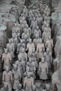 Museum of Qin Terracotta Warriors, Xian city, Shaanxi Province, China