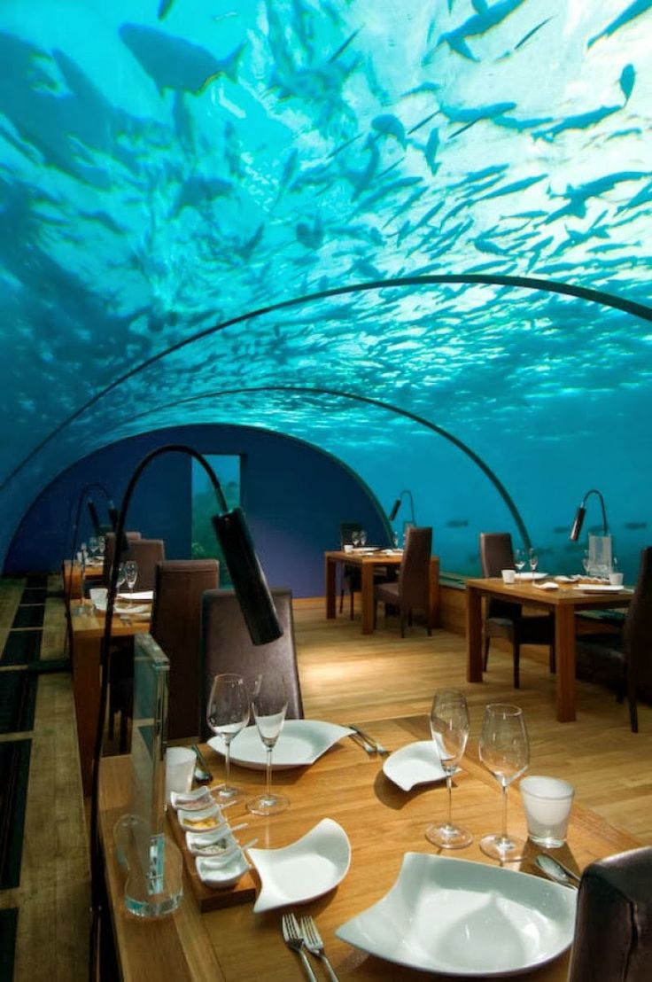 Underwater Restaurant, The Maldives