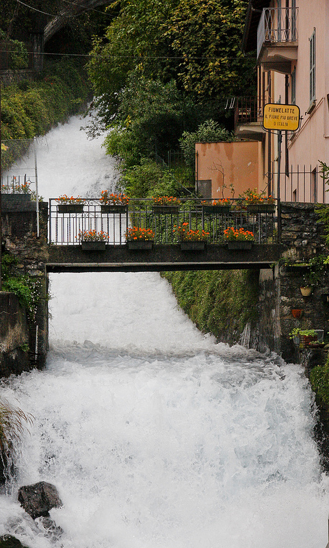 Fiumelatte River, Lake Como, Italy