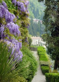 Villa Monastero Garden Varenna, Lake Maggiore, Italy