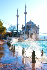 Ortaköy Mosque in Istanbul, Turkey