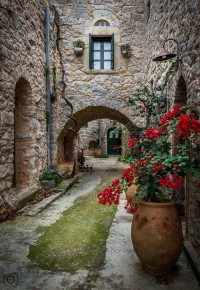 Medieval House, Chios island, Greece