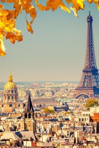 Autumn in Paris, France