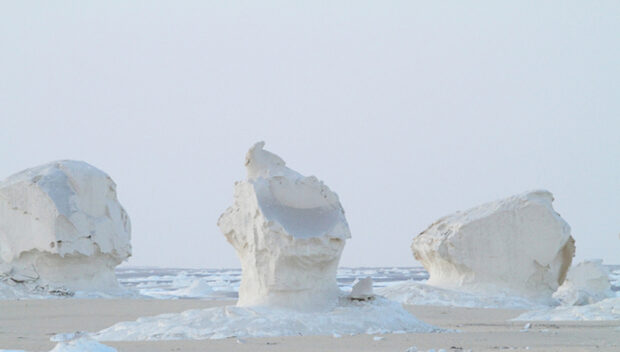 The White Desert ,Egypt