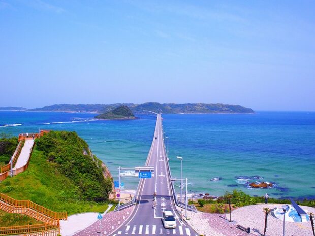Tsunoshima Ohashi Bridge ,Japan